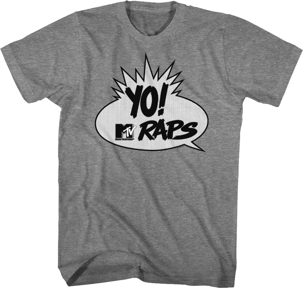 Yo! MTV Raps Vintage Logo MTV Shirt