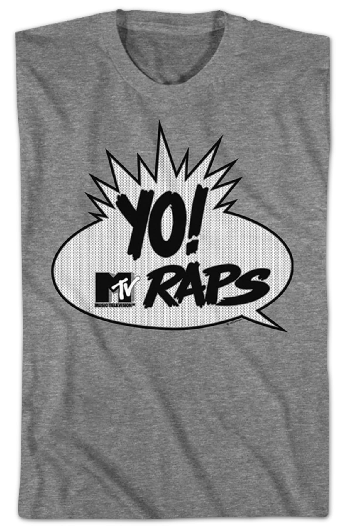 Yo! MTV Raps Vintage Logo MTV Shirt