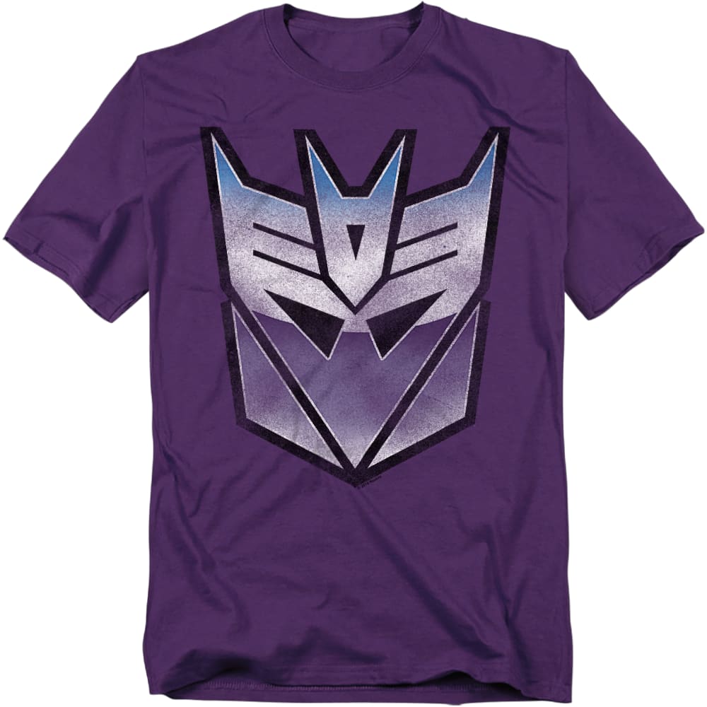 Vintage Purple Decepticons Logo Transformers T-Shirt