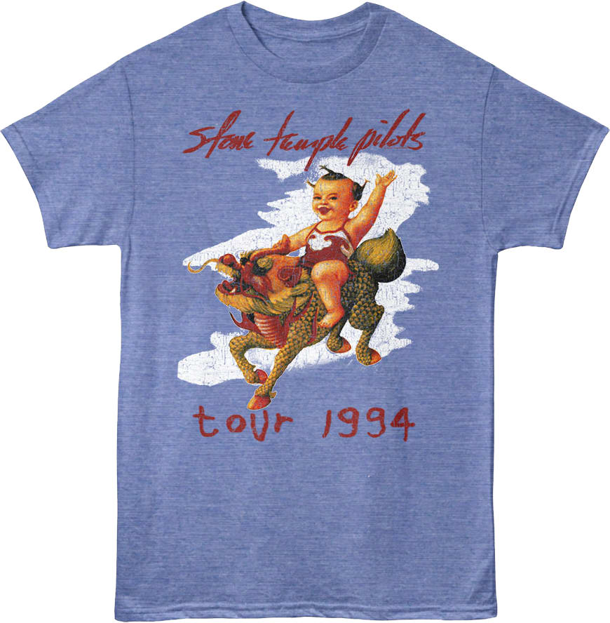 Front & Back Tour 1994 Stone Temple Pilots T-Shirt