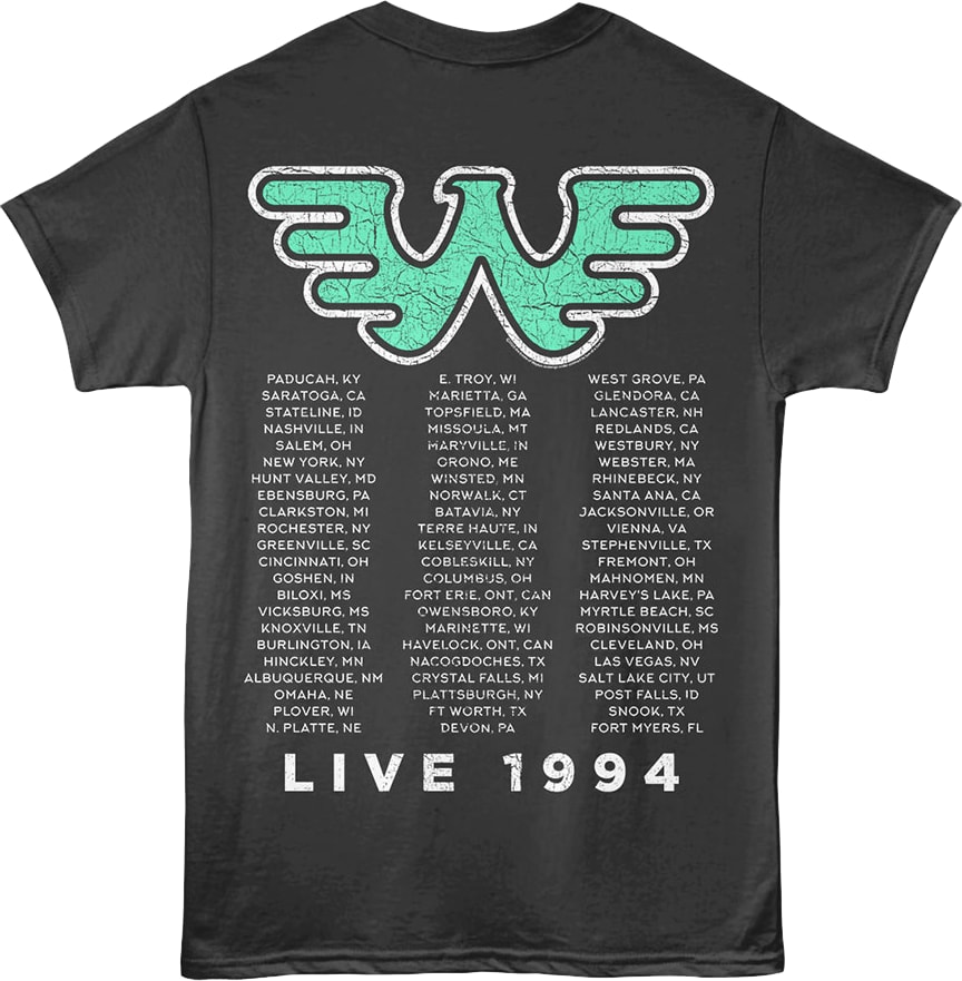 Live 1994 Waylon Jennings T-Shirt Live 1994 Waylon Jennings T-Shirt