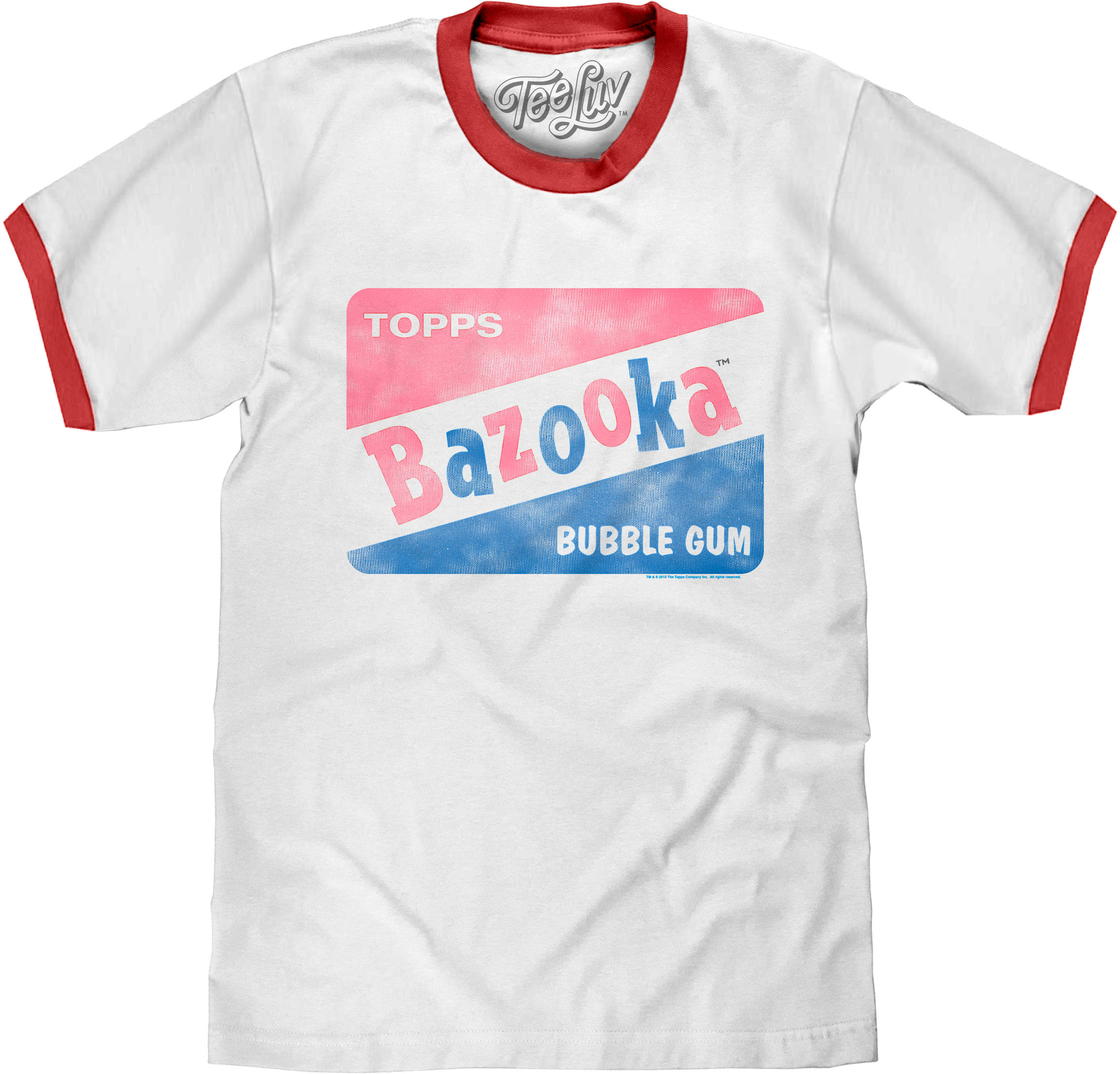 Classic Logo Bazooka Bubble Gum Ringer Shirt