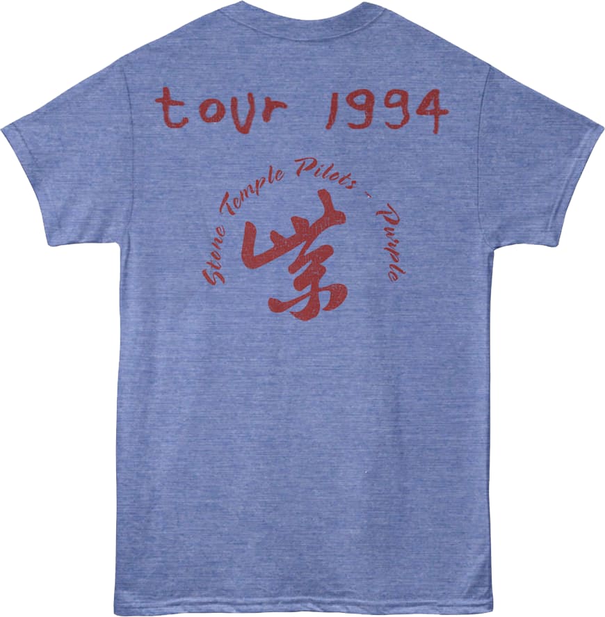 Front & Back Tour 1994 Stone Temple Pilots T-Shirt Front & Back Tour 1994 Stone Temple Pilots T-Shirt