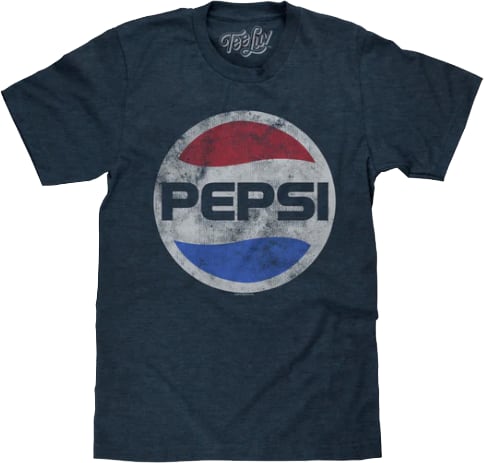 Distressed 80s Logo Pepsi T-Shirt