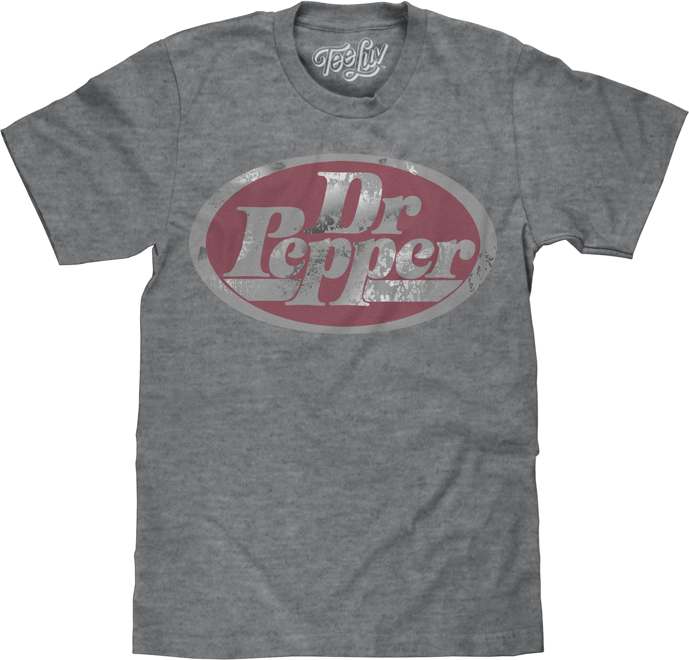 Distressed Classic Logo Dr. Pepper T-Shirt
