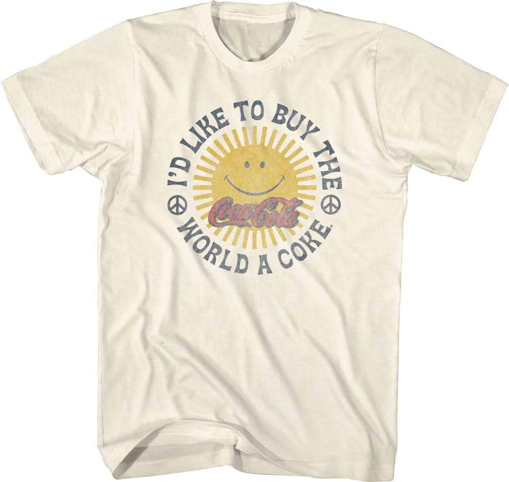 I'd Like To Buy The World A Coke Coca-Cola T-Shirt