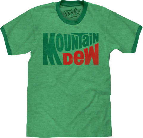 Mountain Dew Ringer Shirt