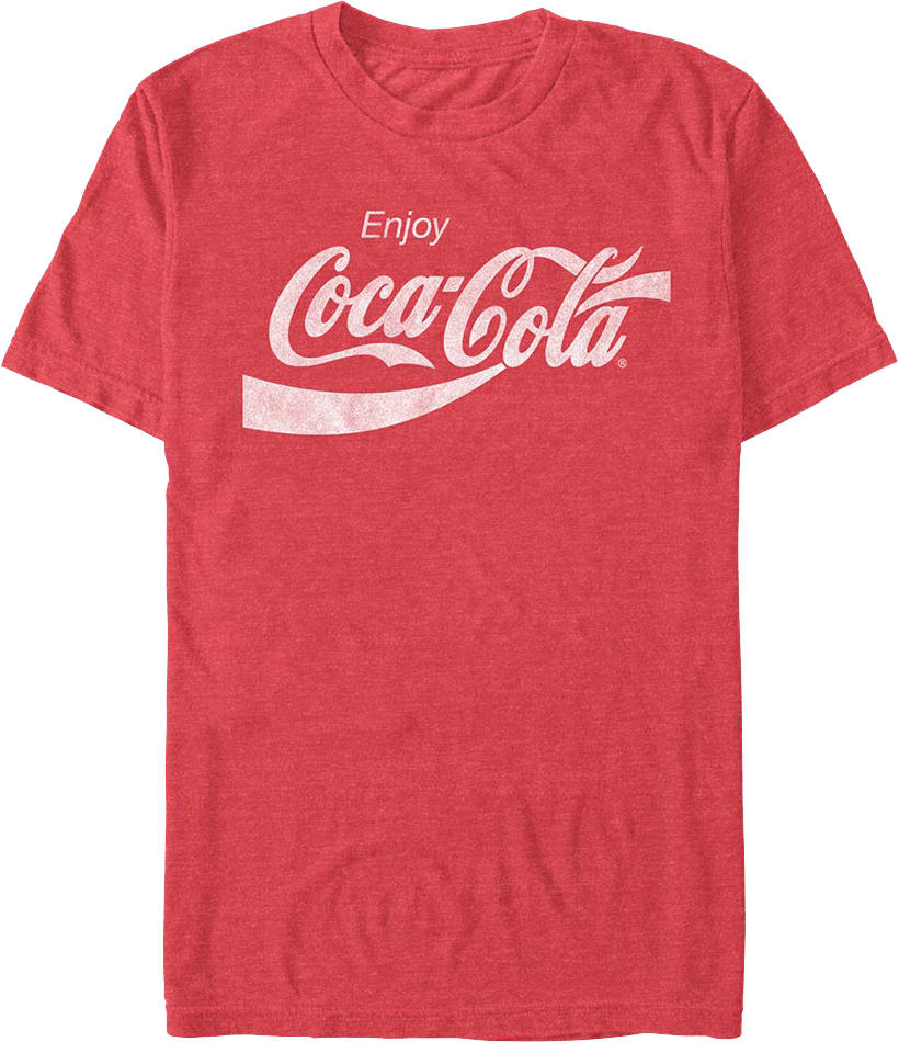 Red Enjoy Coca-Cola T-Shirt