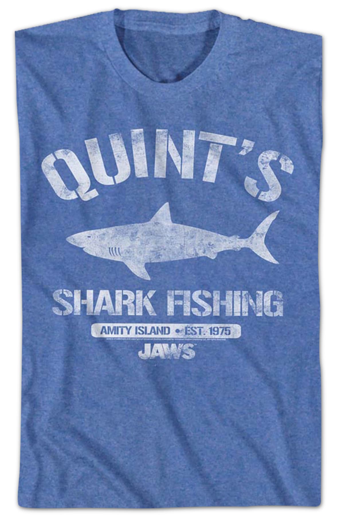 Quint's Shark Fishing Jaws T-Shirt