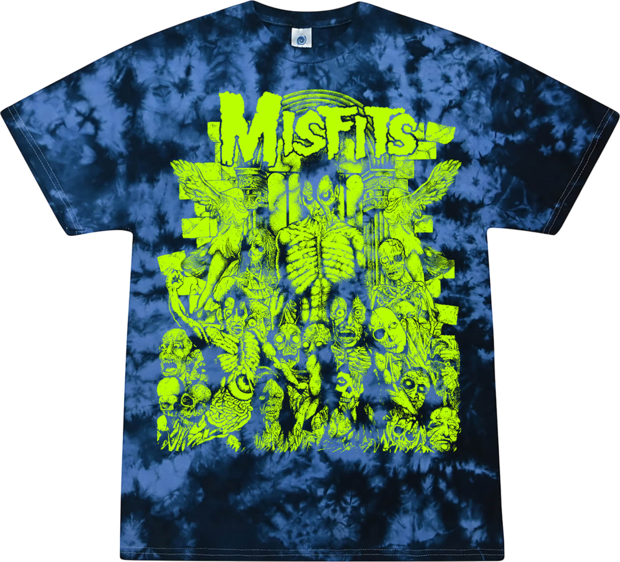 Tie Dye Earth AD/Wolfs Blood Misfits T-Shirt