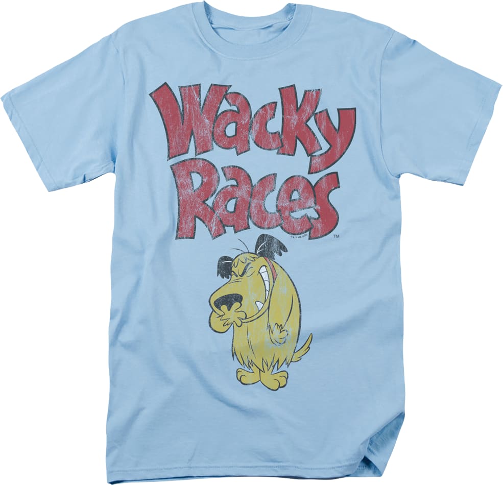 Vintage Blue Muttley Wacky Races T-Shirt
