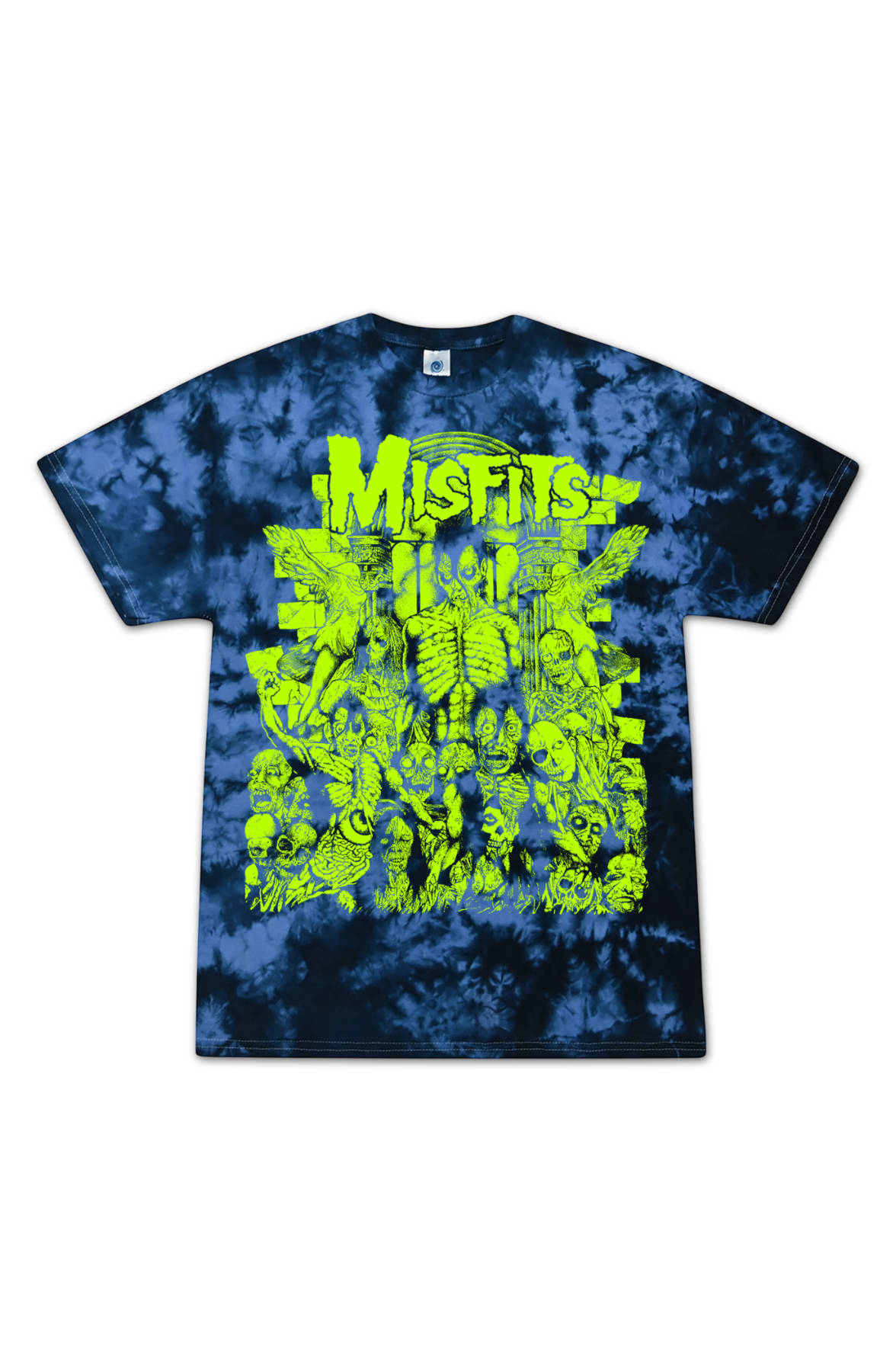 Tie Dye Earth AD/Wolfs Blood Misfits T-Shirt