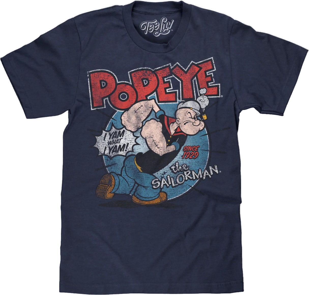 Vintage I Yam What I Yam Popeye T-Shirt
