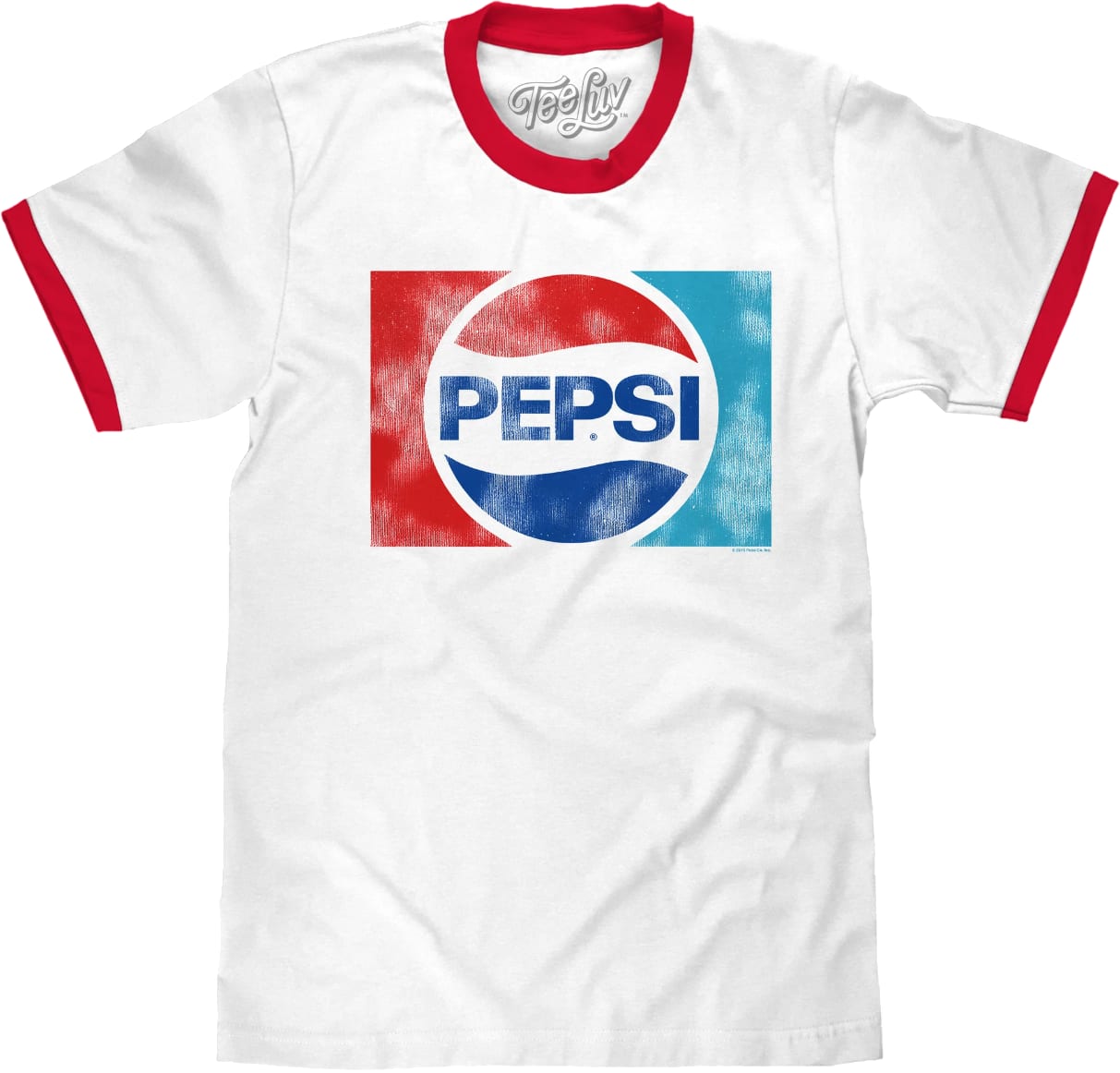 Vintage Logo Pepsi Ringer Shirt