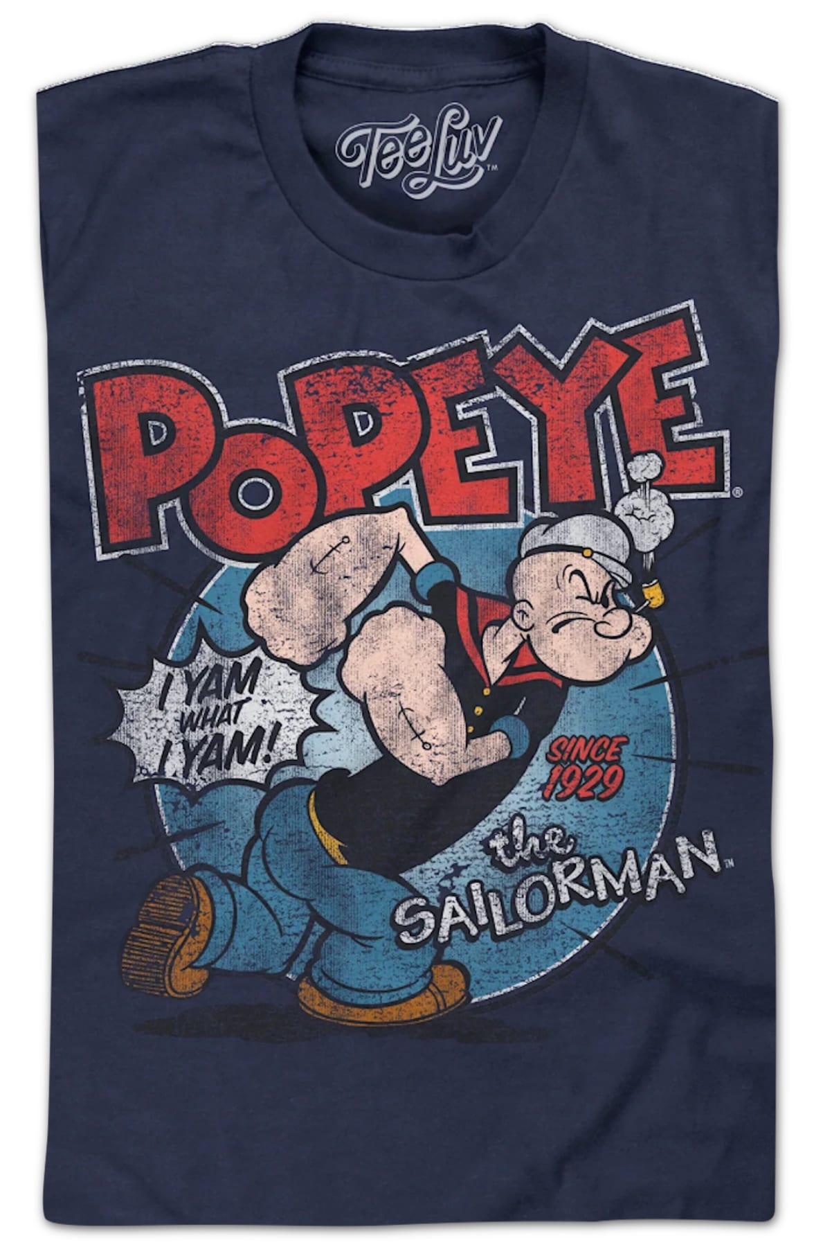 Vintage I Yam What I Yam Popeye T-Shirt Vintage I Yam What I Yam Popeye T-Shirt