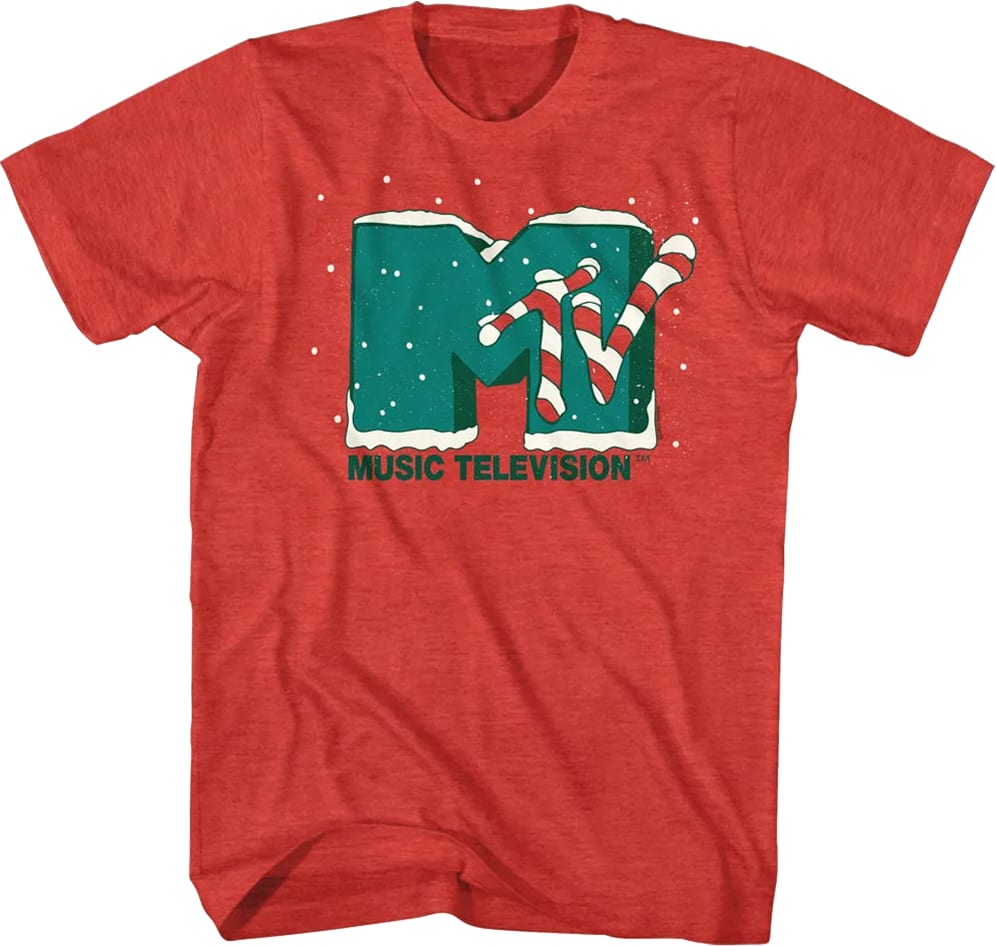 Christmas Snowfall Logo MTV Shirt