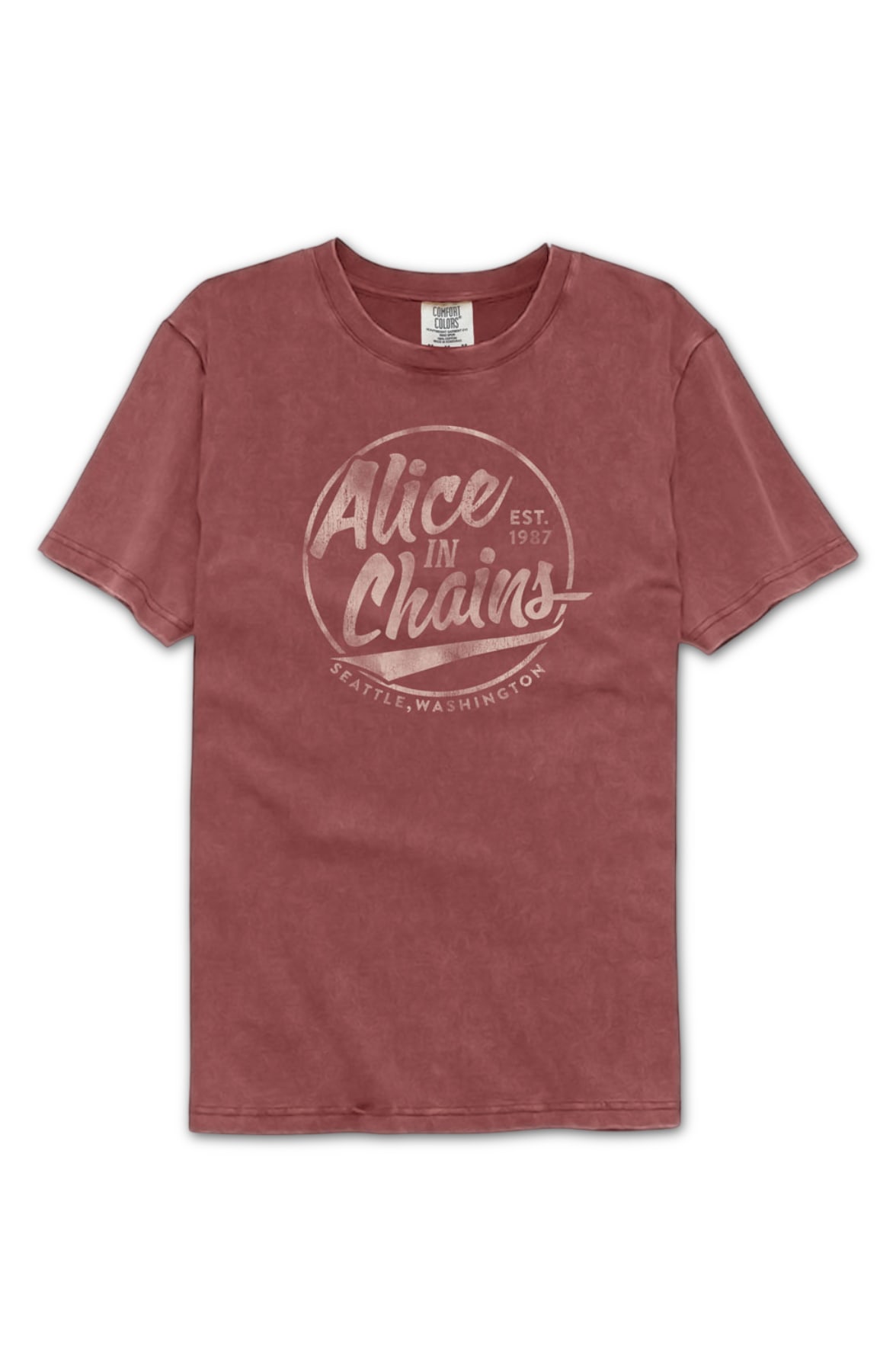 Est. 1987 Alice In Chains Comfort Colors Brand T-Shirt Est. 1987 Alice In Chains Comfort Colors Brand T-Shirt