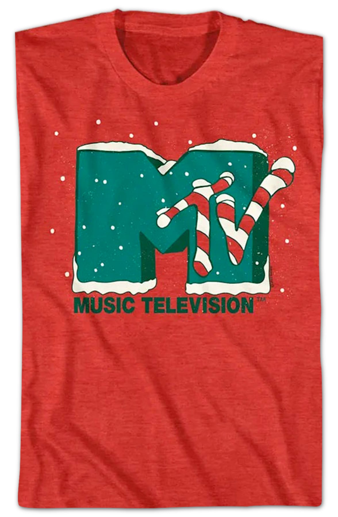 Christmas Snowfall Logo MTV Shirt