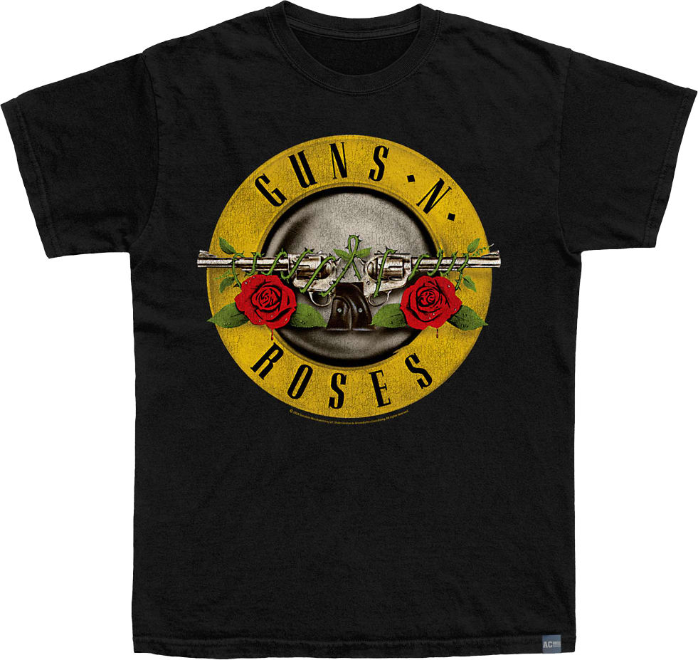 Made In USA Bullet Guns N Roses T-Shirt