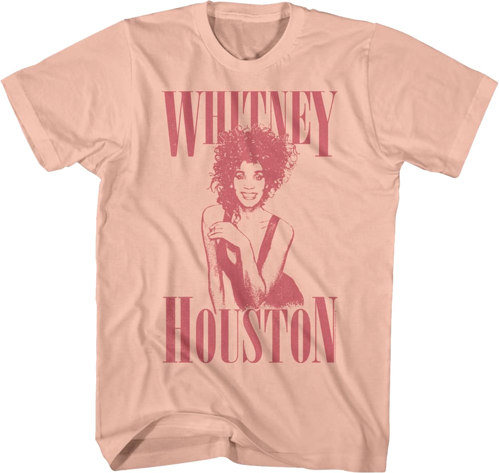 Monochrome Whitney Houston T-Shirt
