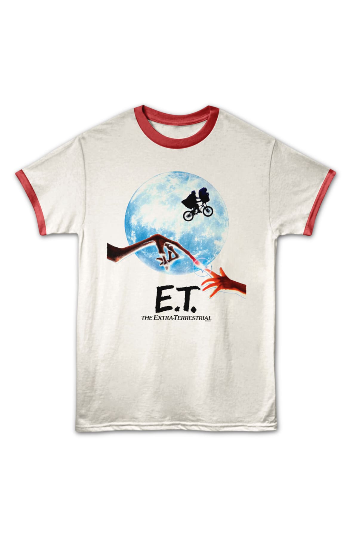 Moon & Fingers E.T. The Extra-Terrestrial Ringer Shirt Moon & Fingers E.T. The Extra-Terrestrial Ringer Shirt