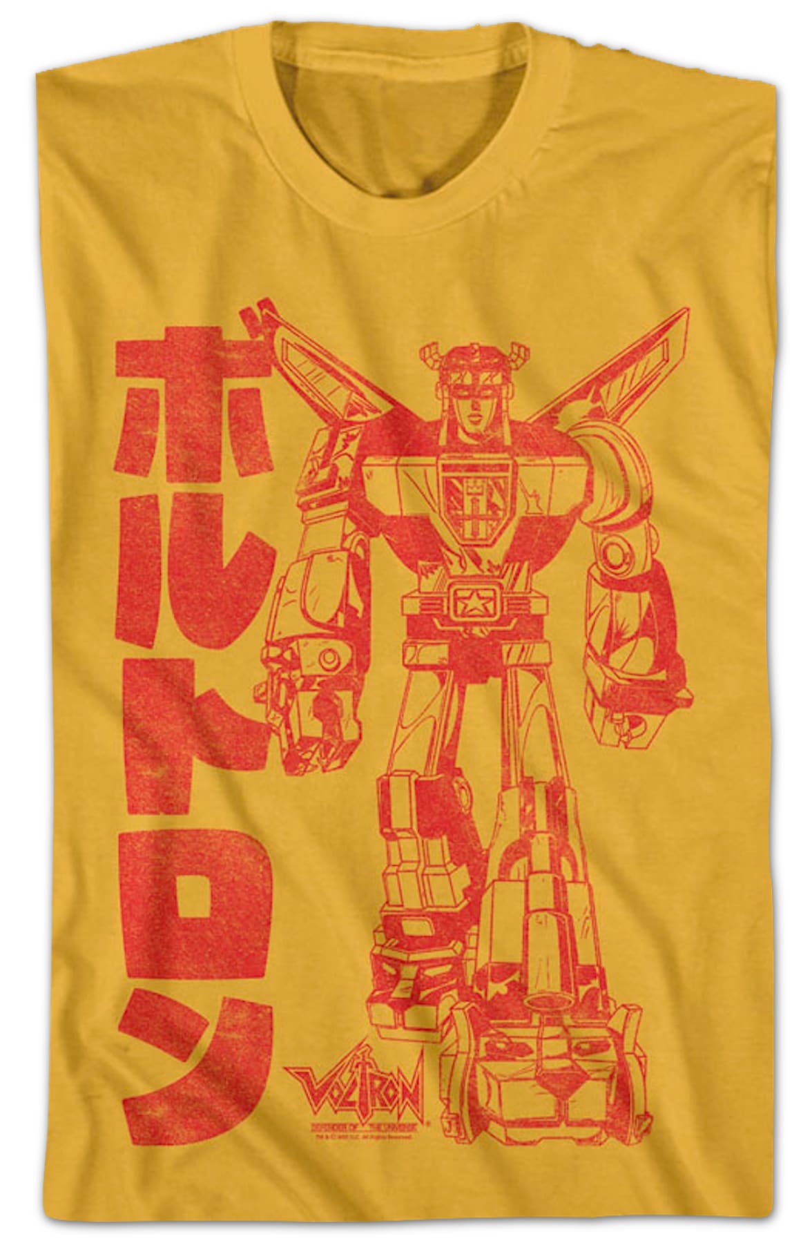 Japanese Text Voltron T-Shirt Japanese Text Voltron T-Shirt