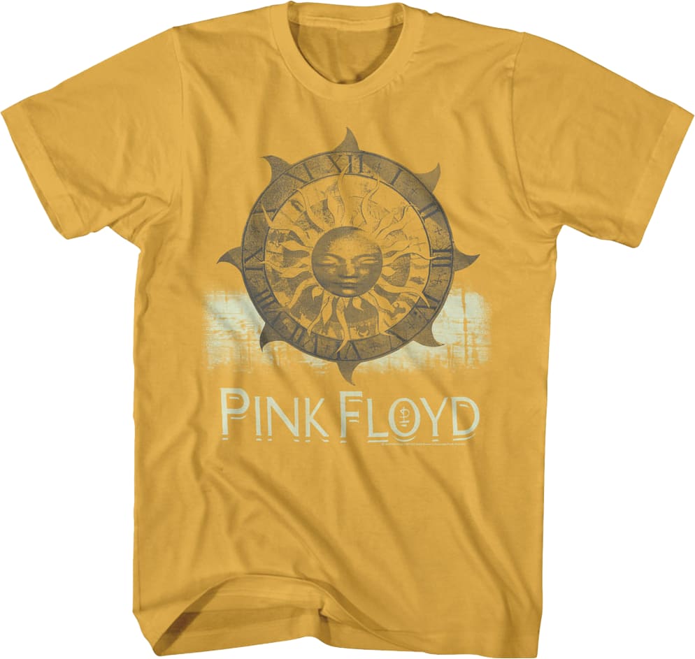 Sun Clock Pink Floyd T-Shirt