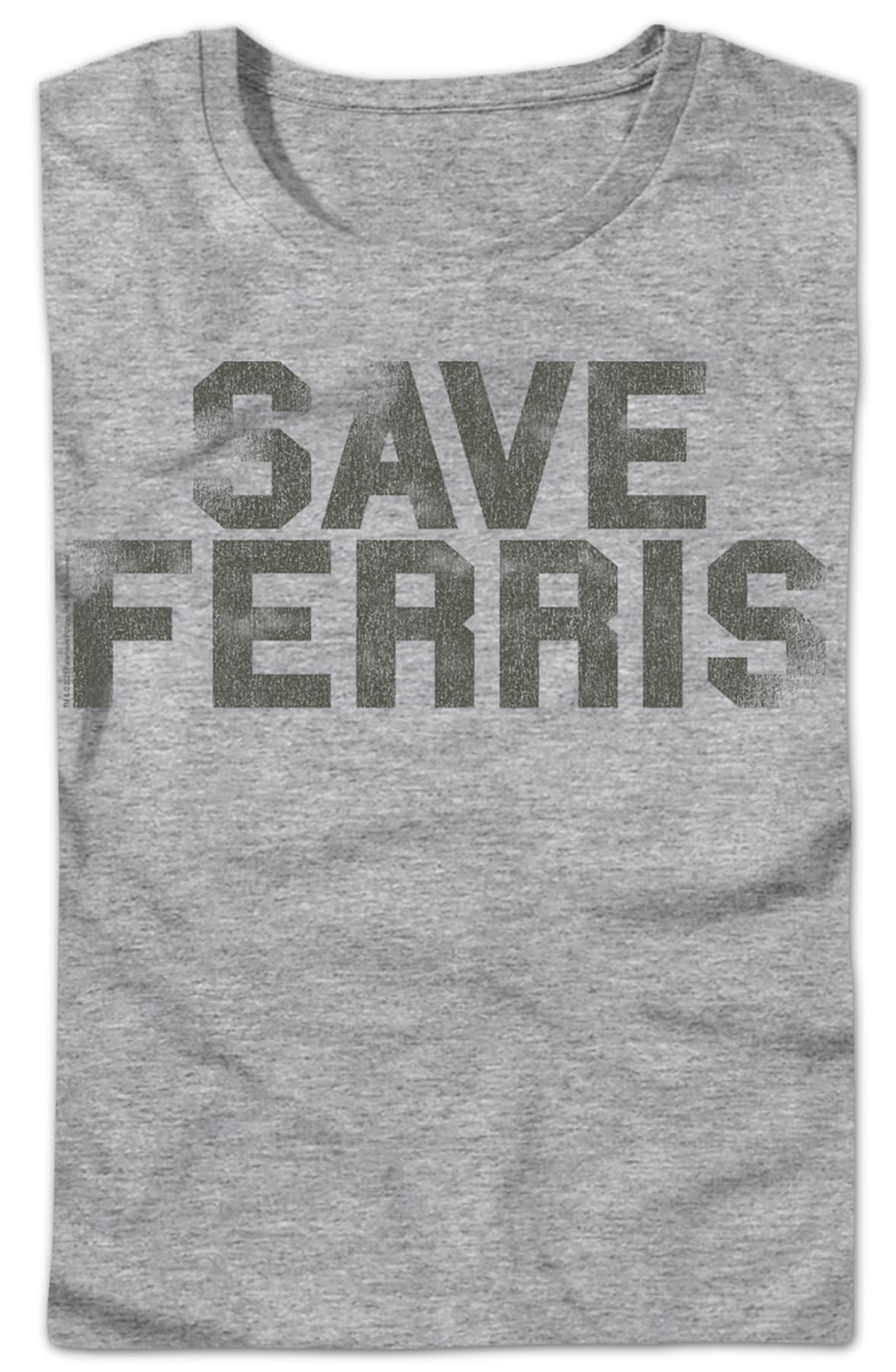 Womens Vintage Save Ferris Bueller Shirt