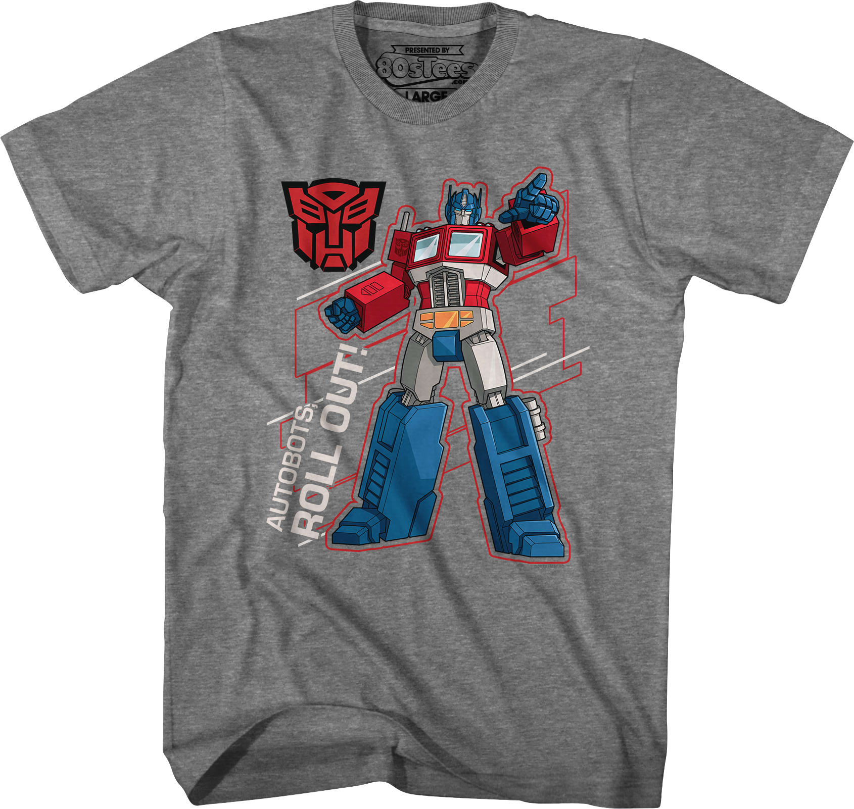 Autobots Roll Out Optimus Prime Transformers T-Shirt Autobots Roll Out Optimus Prime Transformers T-Shirt