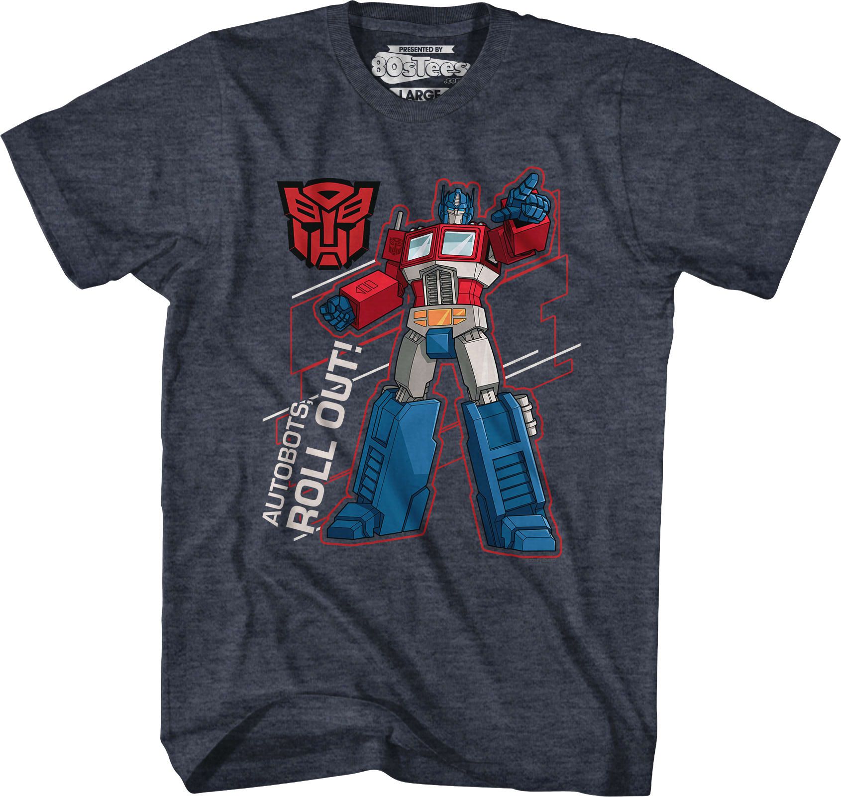 Autobots Roll Out Optimus Prime Transformers T-Shirt Autobots Roll Out Optimus Prime Transformers T-Shirt