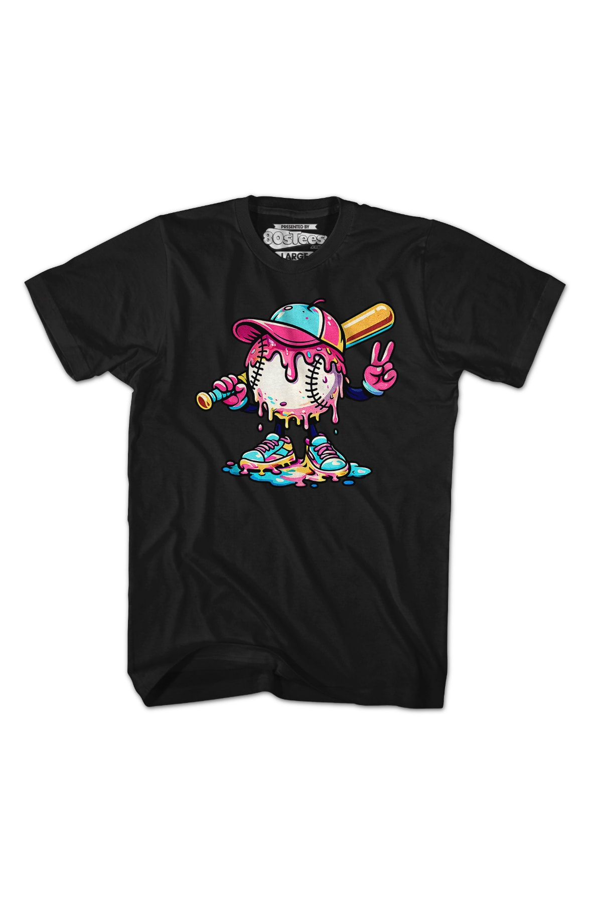 Dripping Baseball T-Shirt