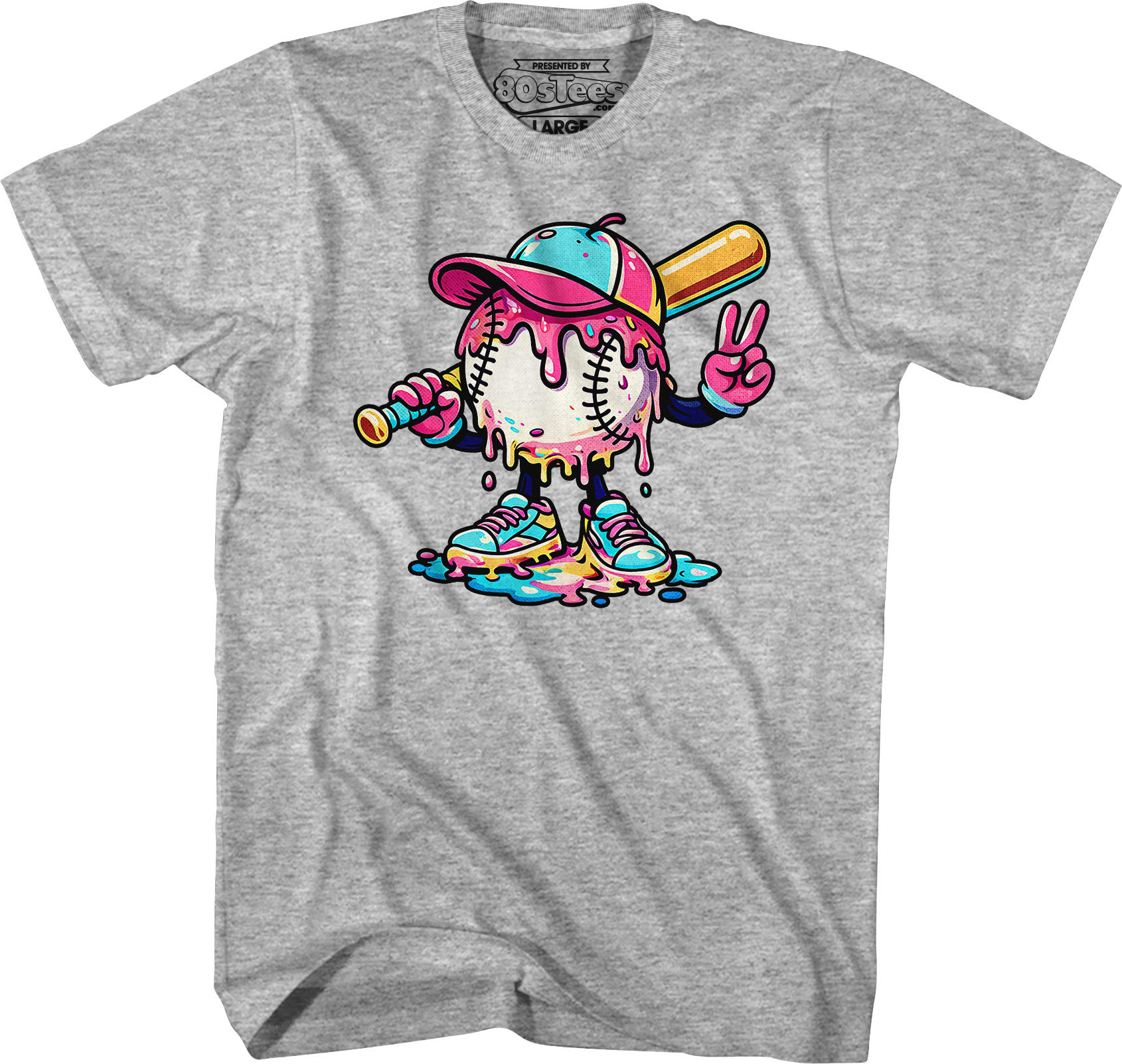 Dripping Baseball T-Shirt