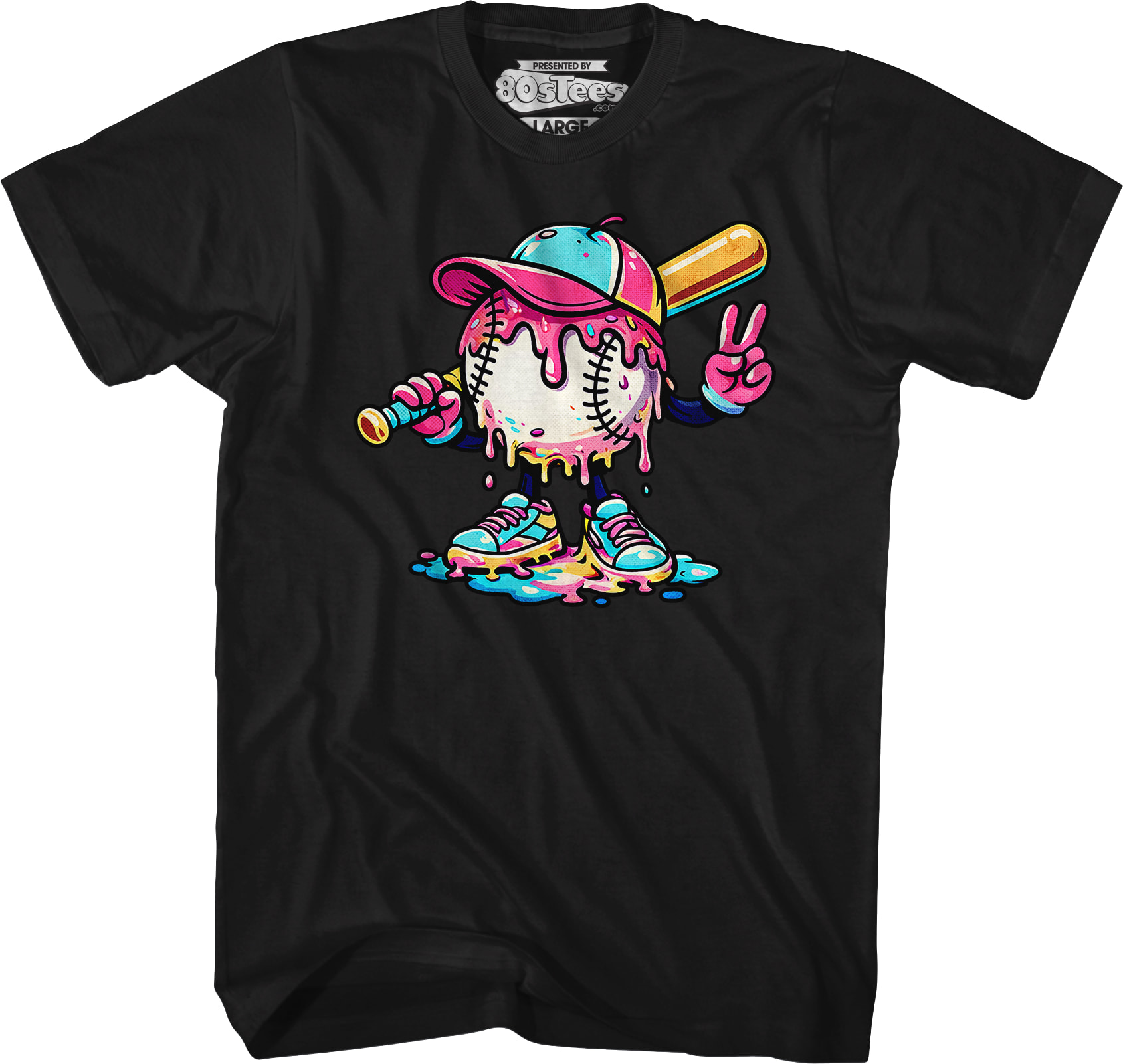 Dripping Baseball T-Shirt