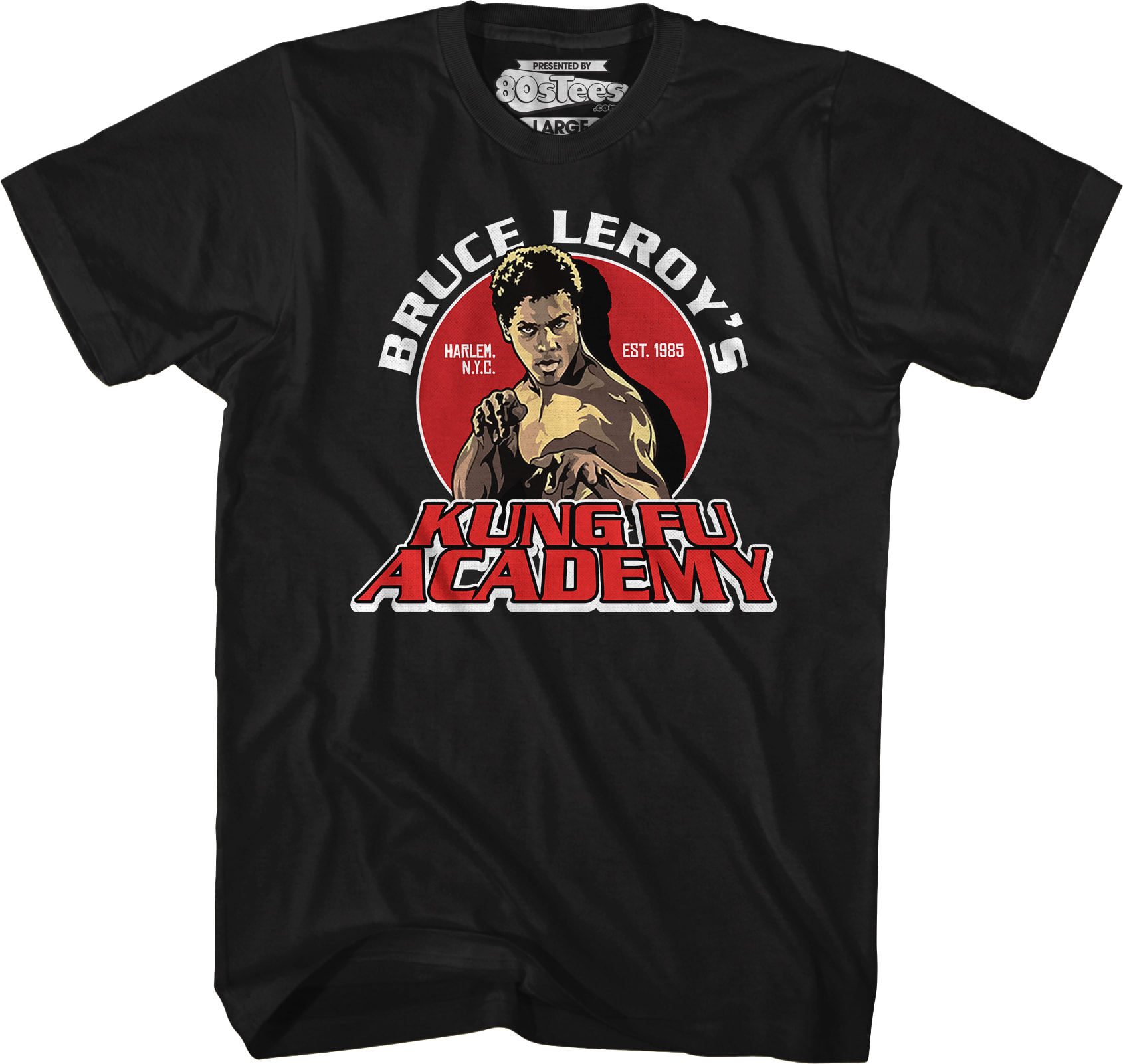 Bruce Leroy's Kung Fu Academy The Last Dragon T-Shirt Bruce Leroy's Kung Fu Academy The Last Dragon T-Shirt