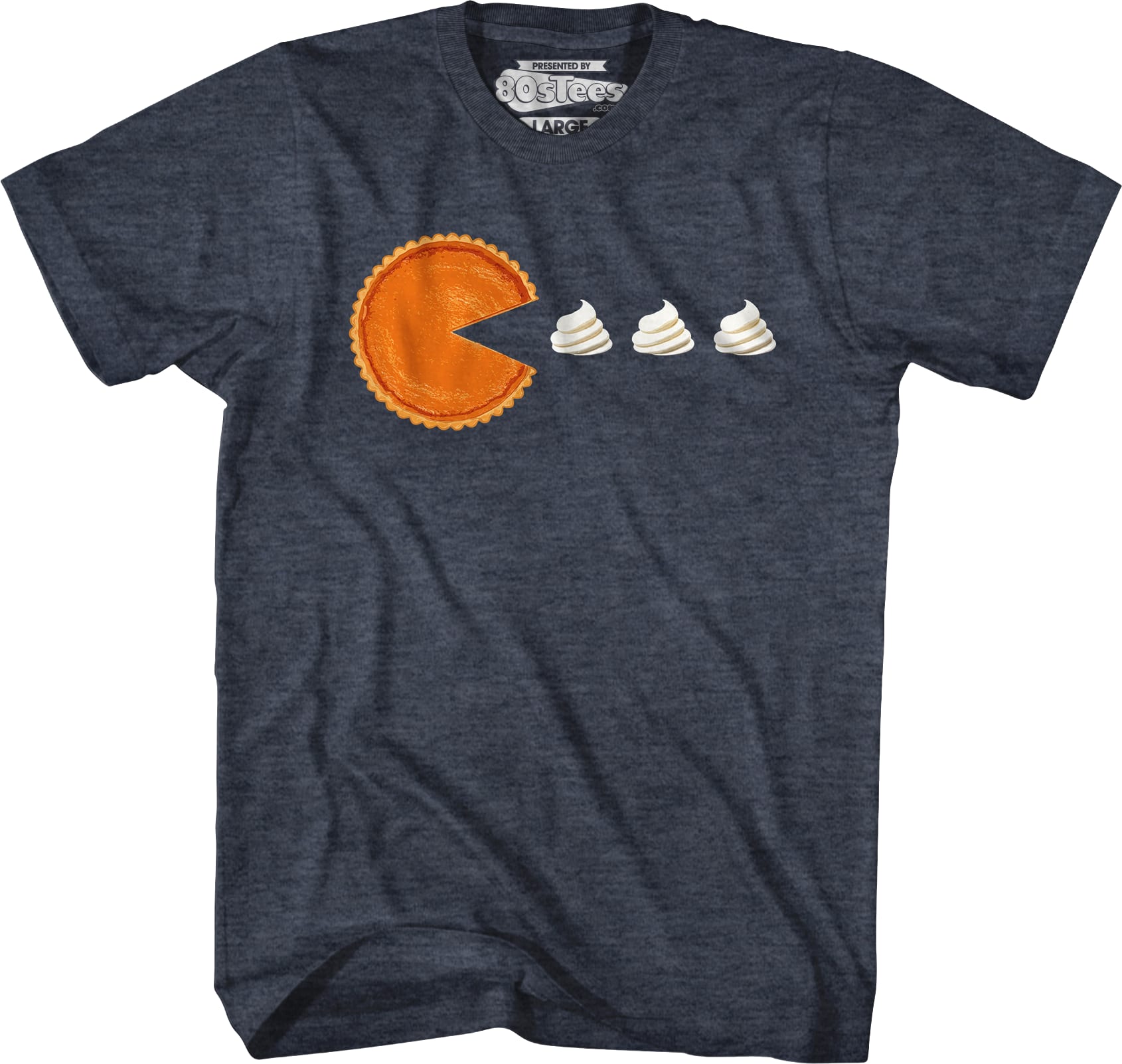 Pumpkin Pie Pac-Man T-Shirt Pumpkin Pie Pac-Man T-Shirt