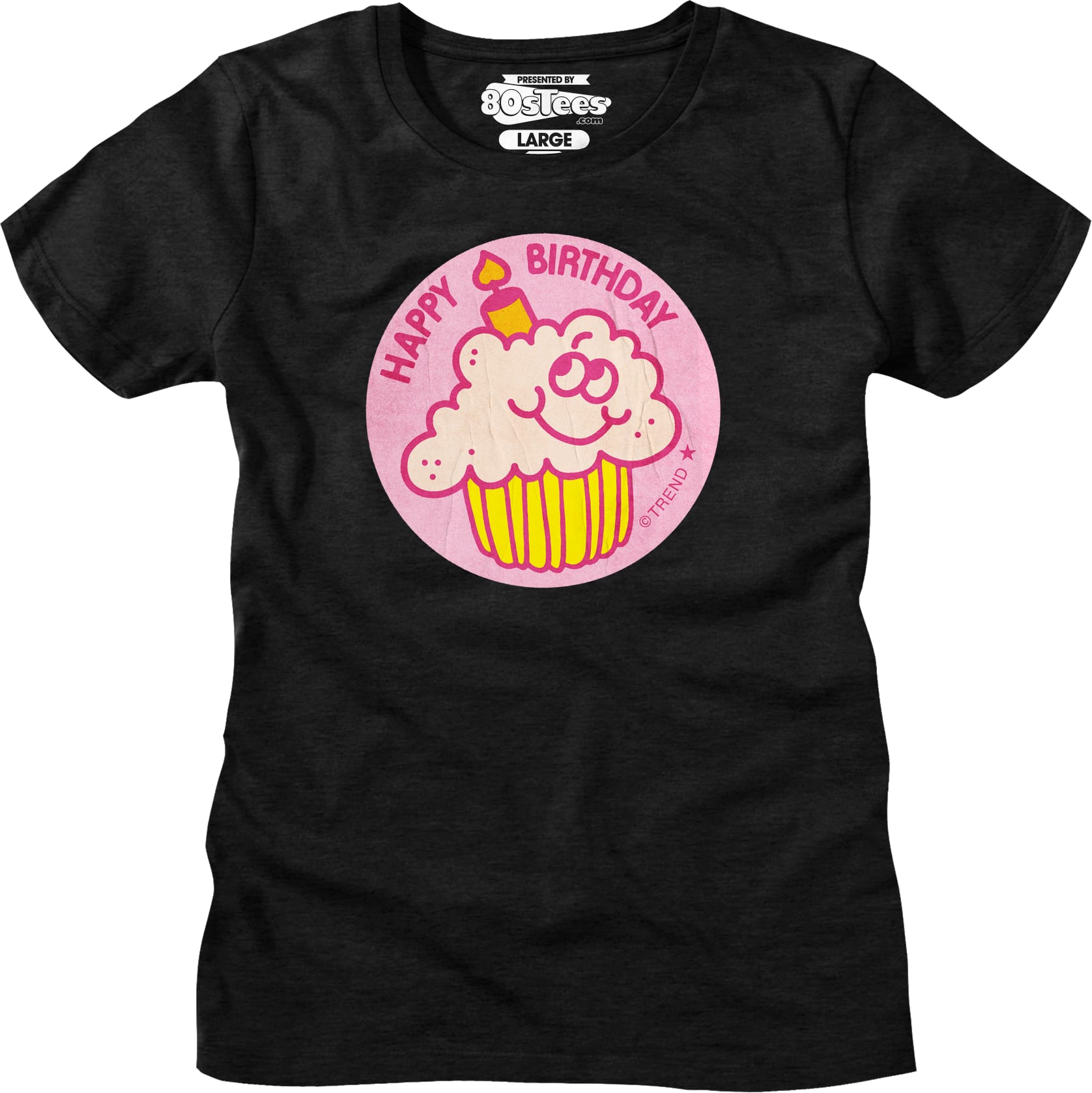 Womens Happy Birthday Scratch N Sniff Shirt