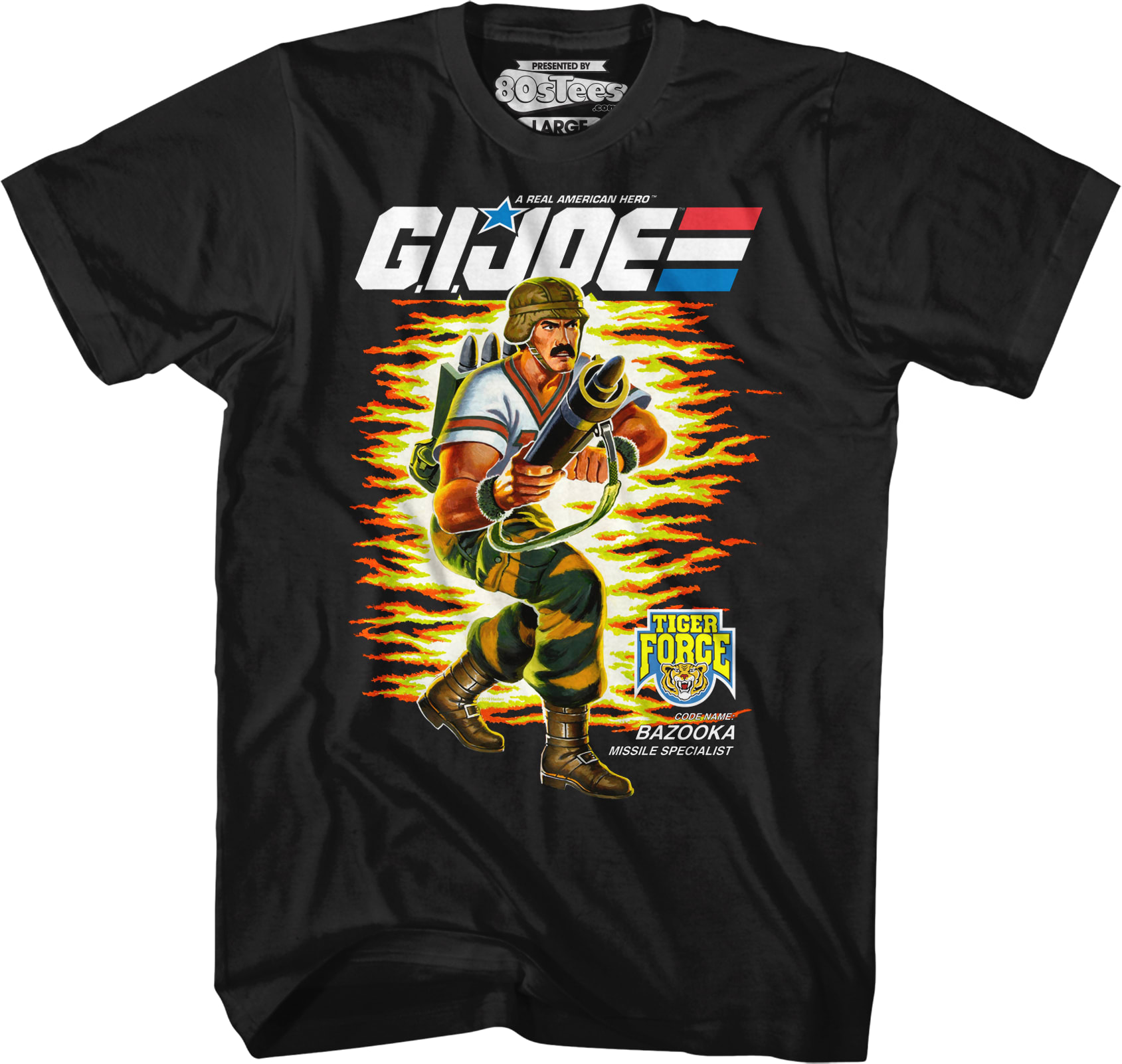 Box Art Bazooka GI Joe T-Shirt