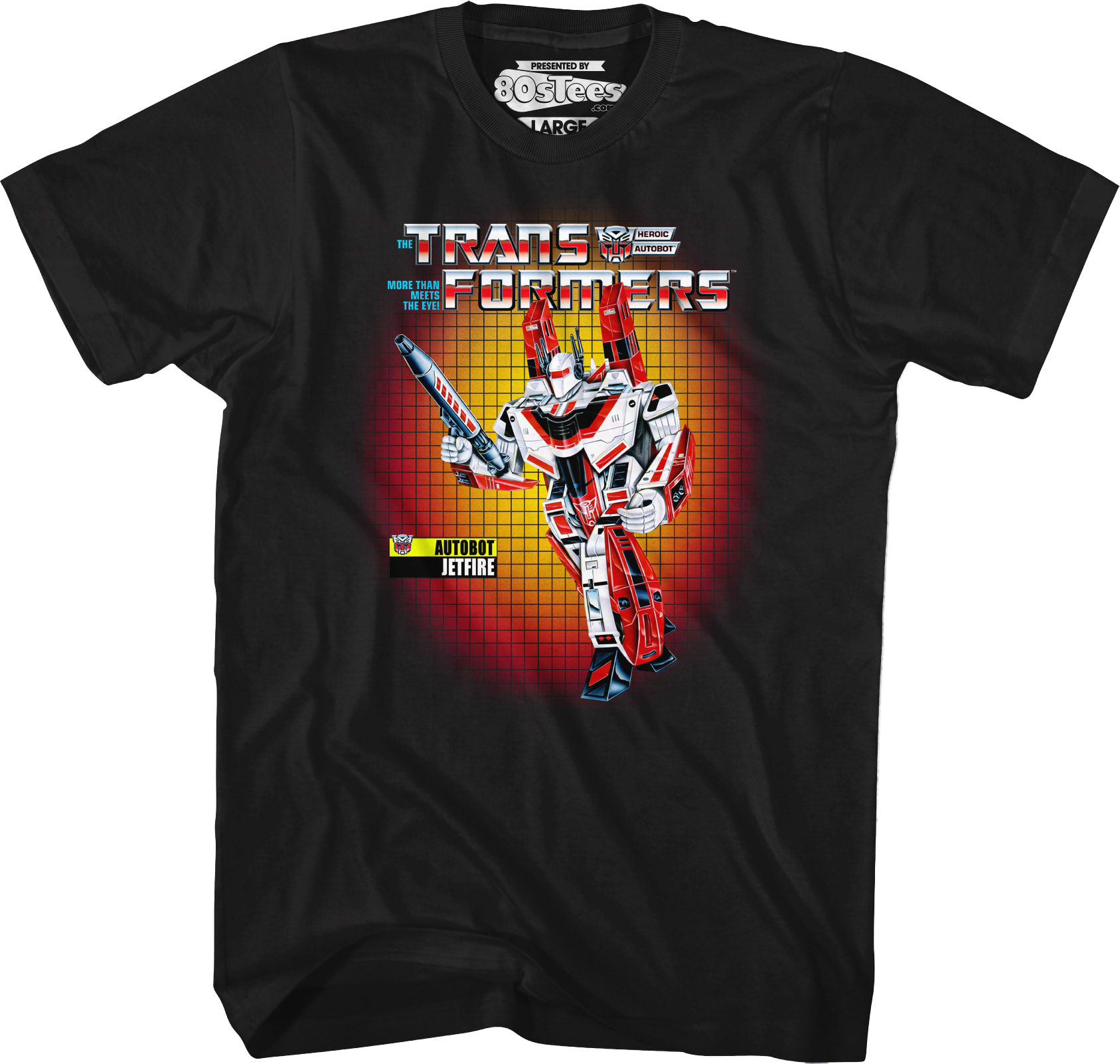Box Art Jetfire Transformers T-Shirt