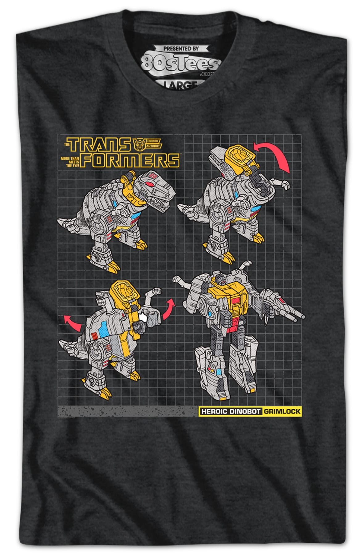 Grimlock Modes Transformers T-Shirt
