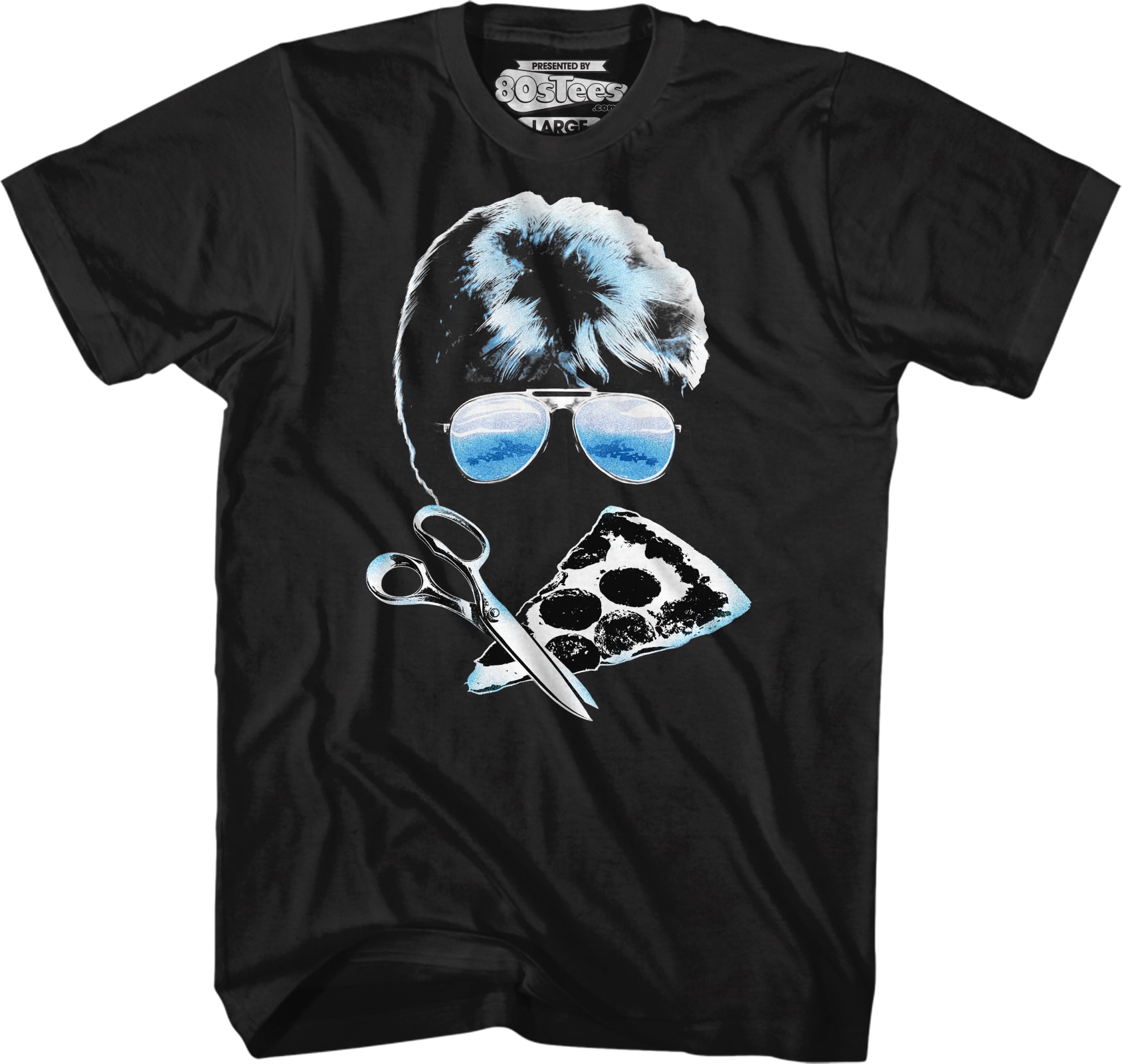 Scissors And Pizza Cobra T-Shirt