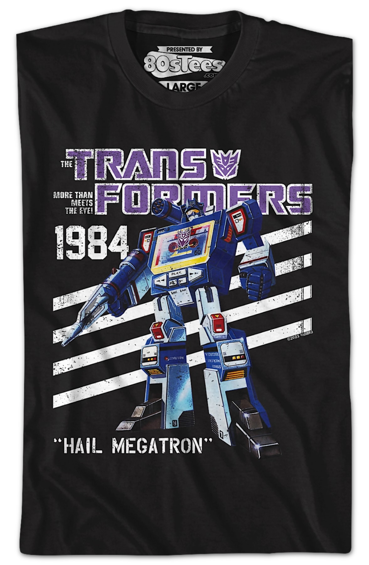 Vintage 1984 Soundwave Transformers T-Shirt