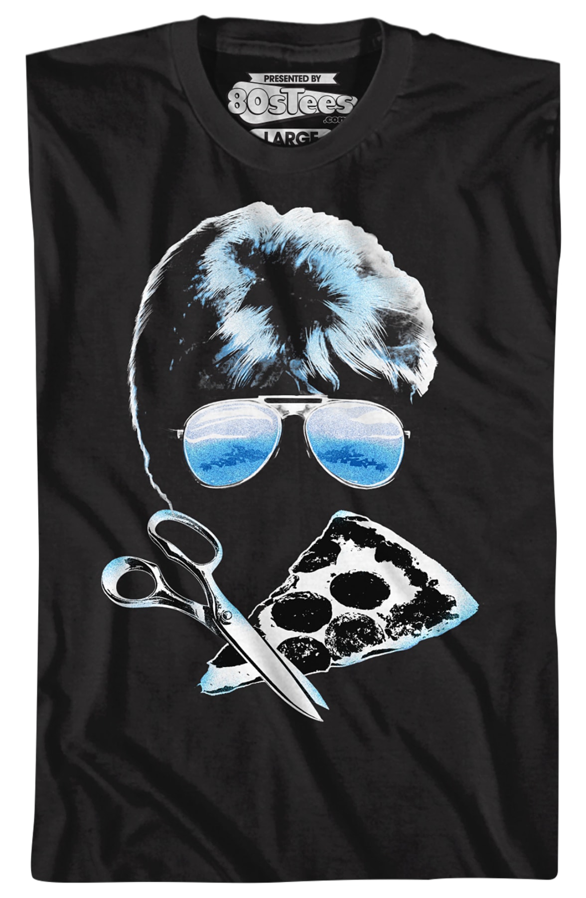 Scissors And Pizza Cobra T-Shirt