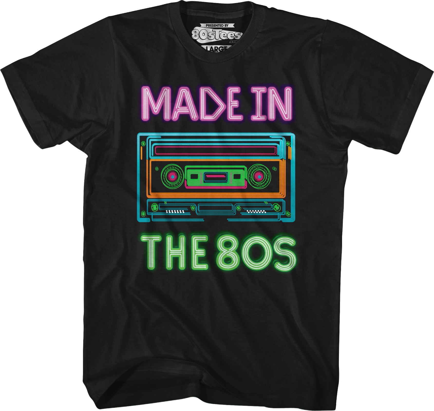 Cassette Tape Made In The 80s T-Shirt