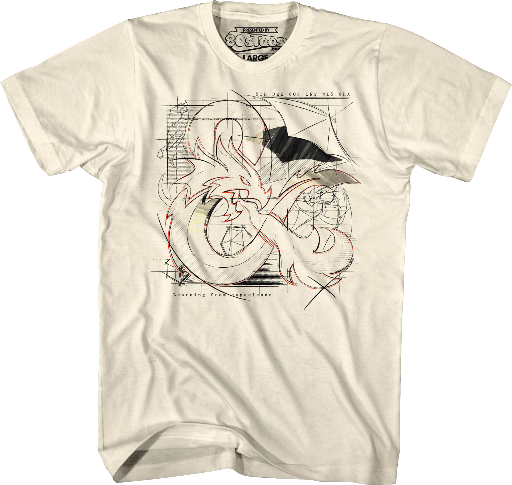 Logo Sketch Dungeons & Dragons T-Shirt