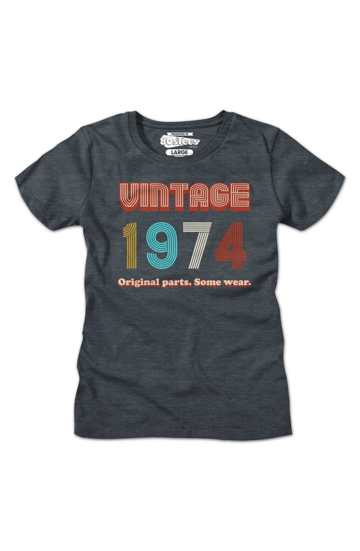 Womens Original Parts Some Wear Vintage 1974 Shirt Womens Original Parts Some Wear Vintage 1974 Shirt