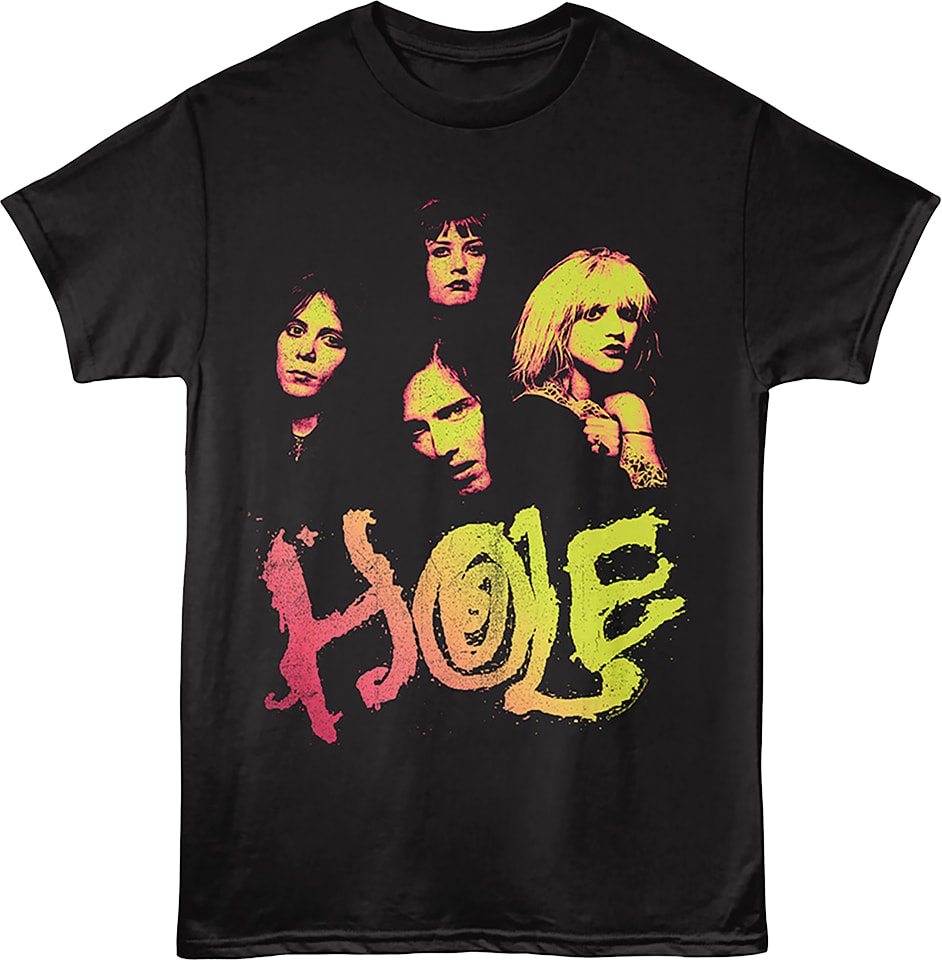 Band Photo Hole T-Shirt