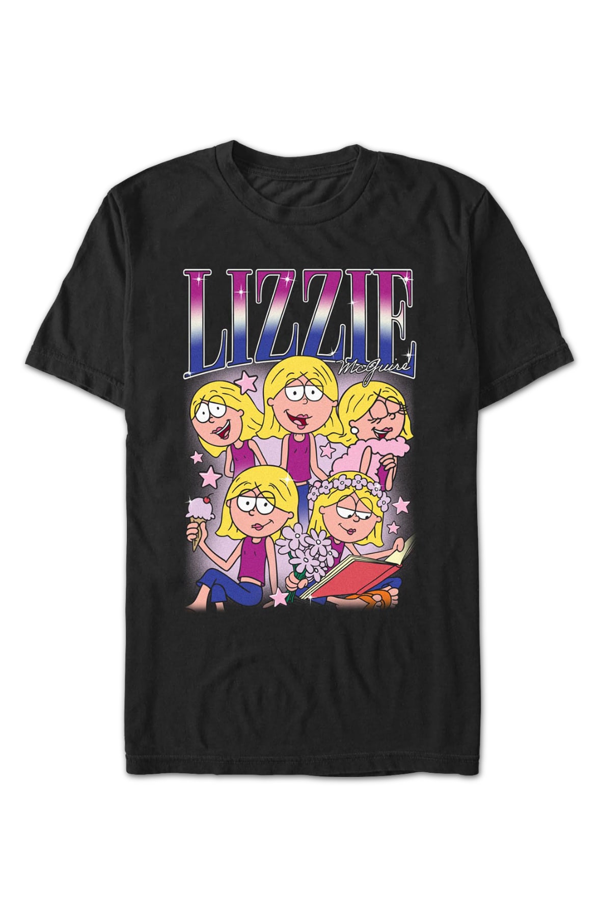 Animated Collage Lizzie McGuire T-Shirt Animated Collage Lizzie McGuire T-Shirt