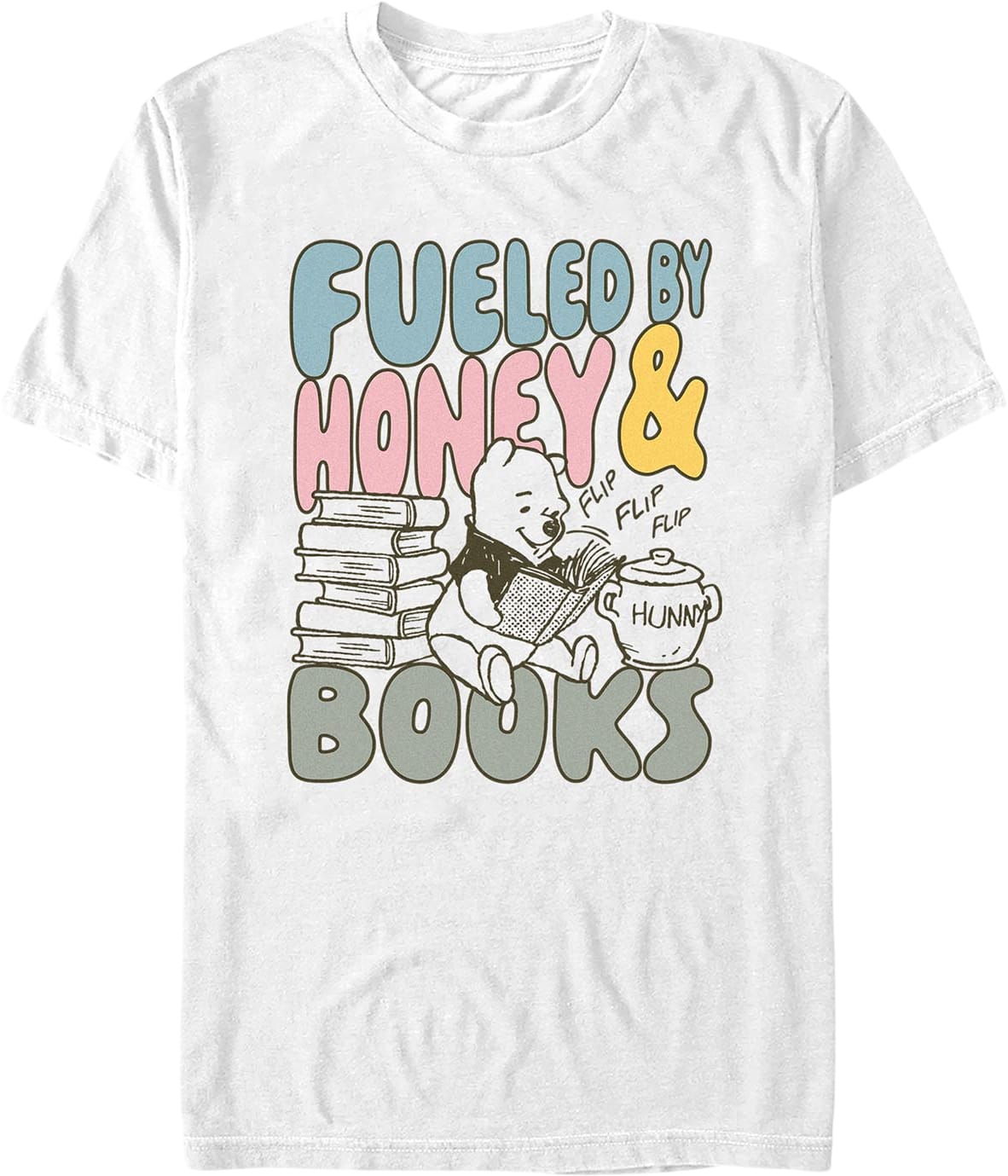 Fueled By Honey & Books Winnie The Pooh T-Shirt