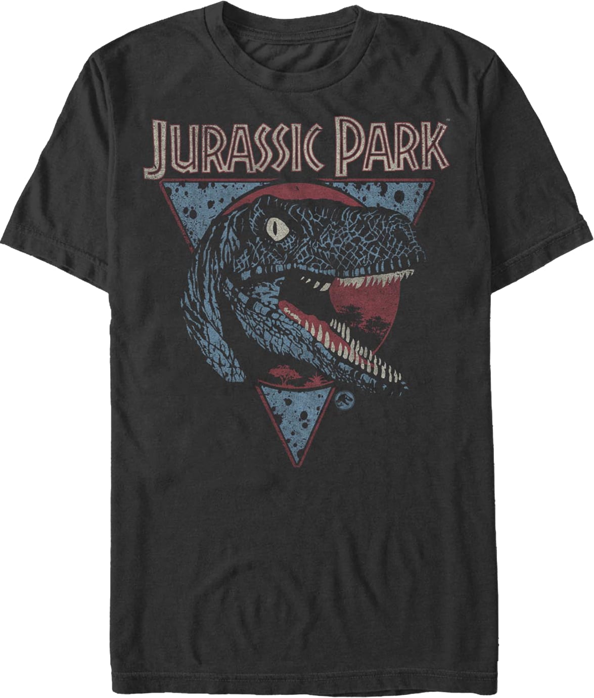 New Wave Dinosaur Jurassic Park T-Shirt