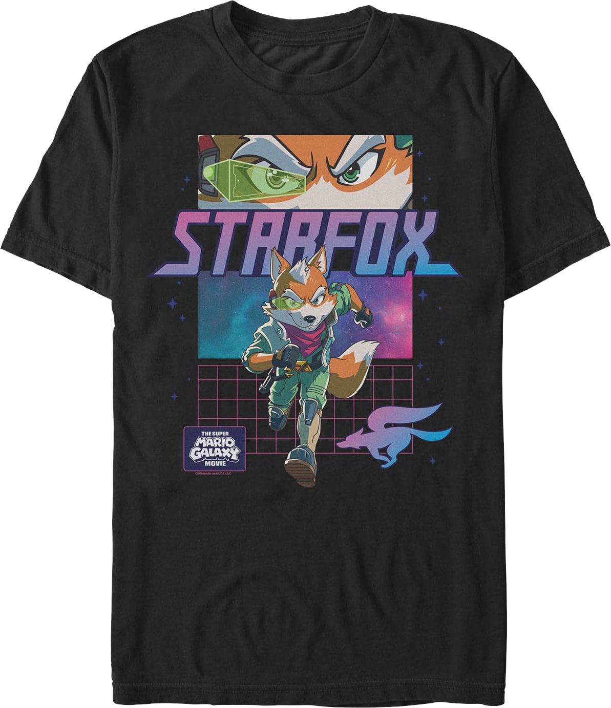 Fox McCloud Mario Galaxy Star Fox T-Shirt
